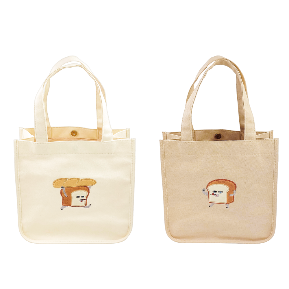パンどろぼう　ふわふわワッペン　トートバッグ