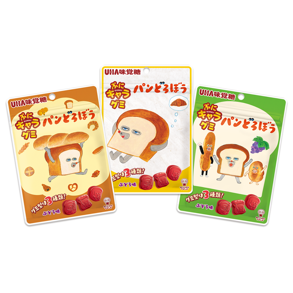 ぷにキャラグミ　パンどろぼう（７２ｇ）