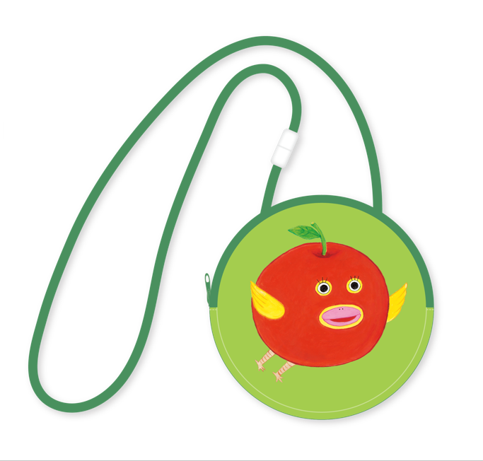 パンどろぼう展 りんごかめんポシェット