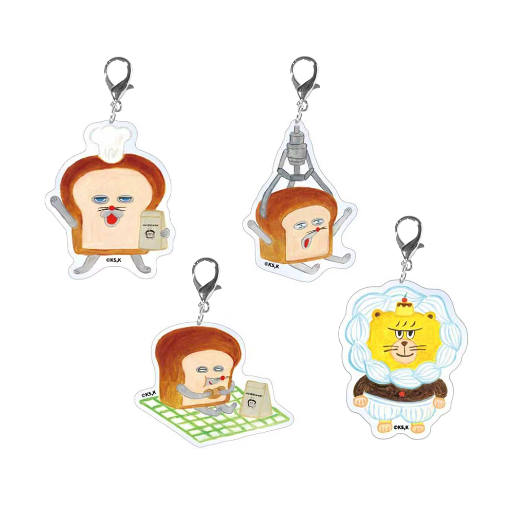 パンどろぼうひろば アクリルチャーム