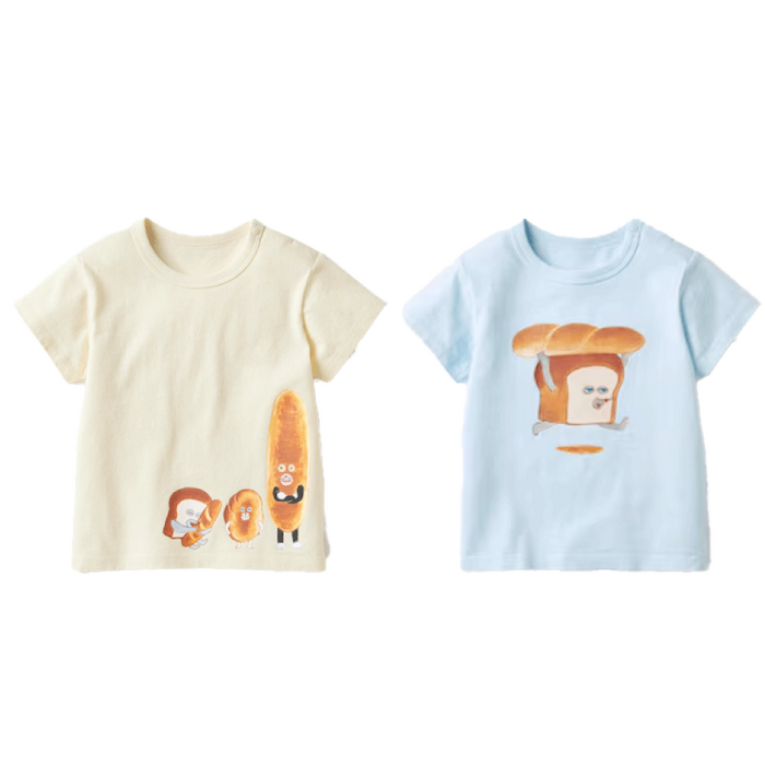 新品未使用 限定品 パンどろぼう 刺繍Tシャツ 全3種セット アパレル | グッズ | パンどろぼう公式サイト